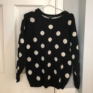 Forever 21 Polka Dot Sweater
